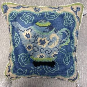 Hallmark Needlepoint Decorative Pillow